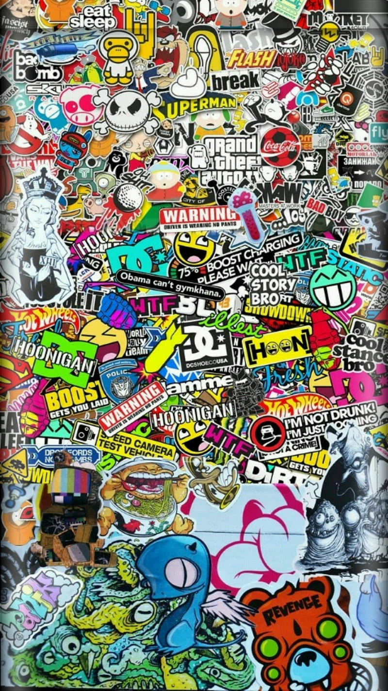 800x1422 Sticker graffiti, bathing ape, gucci, louis vuitton, marijuana, money, skulls, HD phone wallpaper