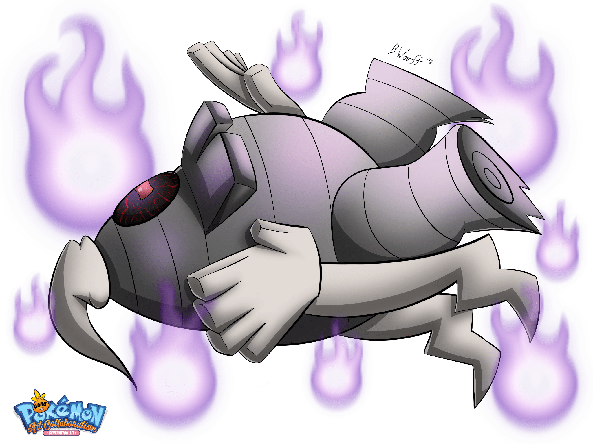 2048x1536 Pokemon Generation III Art Tribute: Dusclops