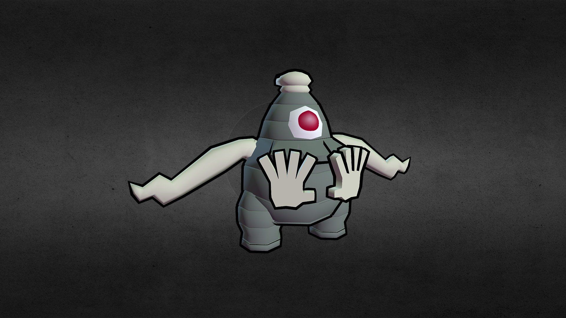 1920x1080 Dusclops model by joshua_da [b5e36fe]