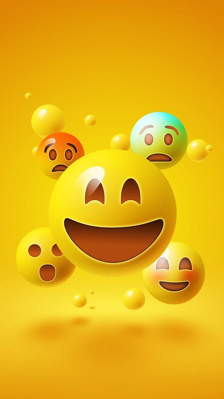 736x1309 Cute Smiley Face Wallpaper. Android happy emoji, Smiley face emoji wallpaper, 3D emoji wallpaper