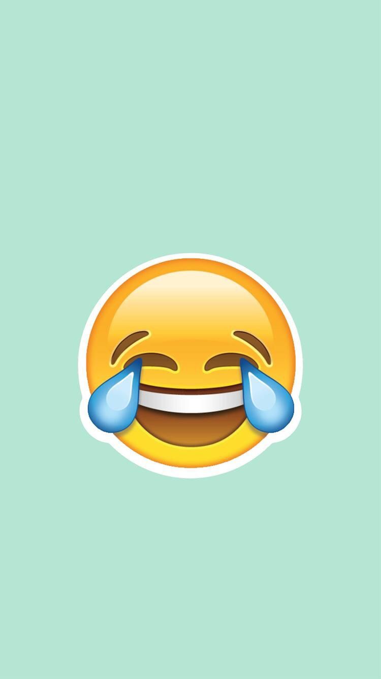 750x1334 Laught Face Wallpaper