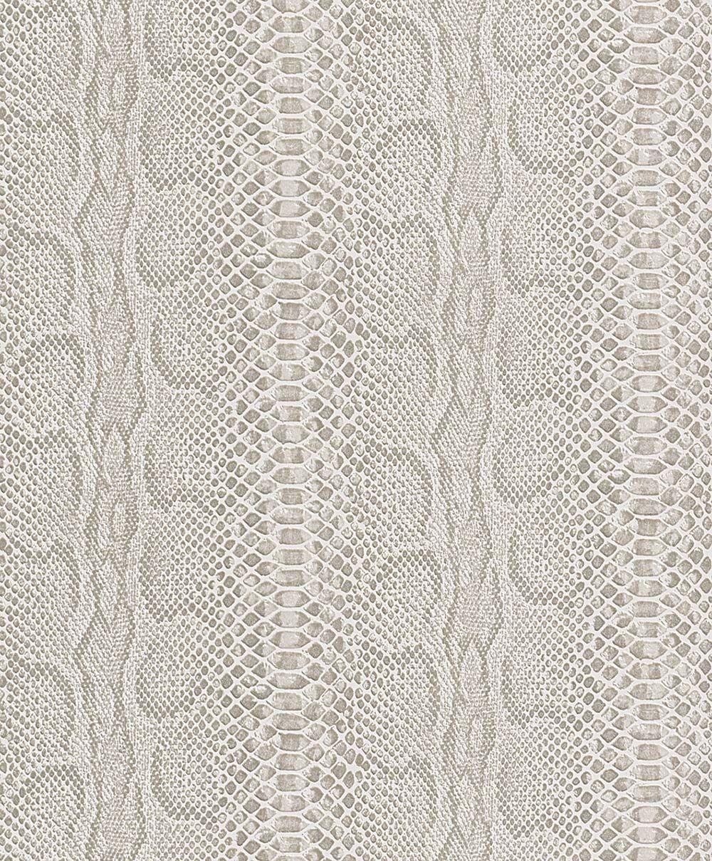 1000x1209 Rasch Beige Snake Skin Non Woven Animal Skin Print Contemporary
