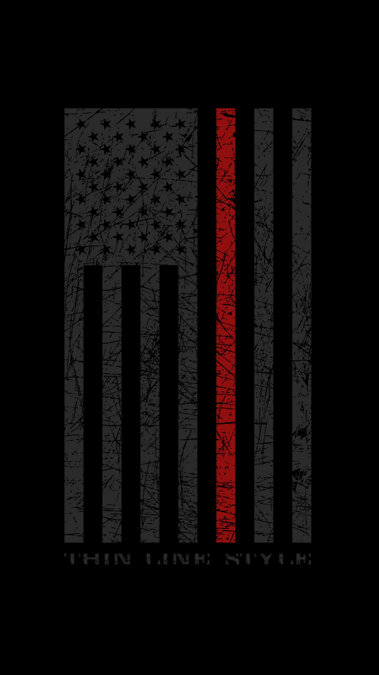 Distressed Thin Red Line Flag American Firefighter Flag Wallpaper  Photographic Print for Sale by Schka  Redbubble