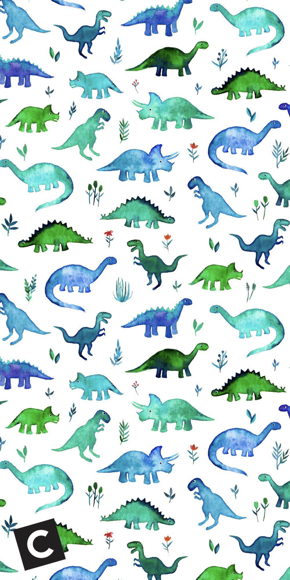 Aesthetic Dinosaur Wallpaper