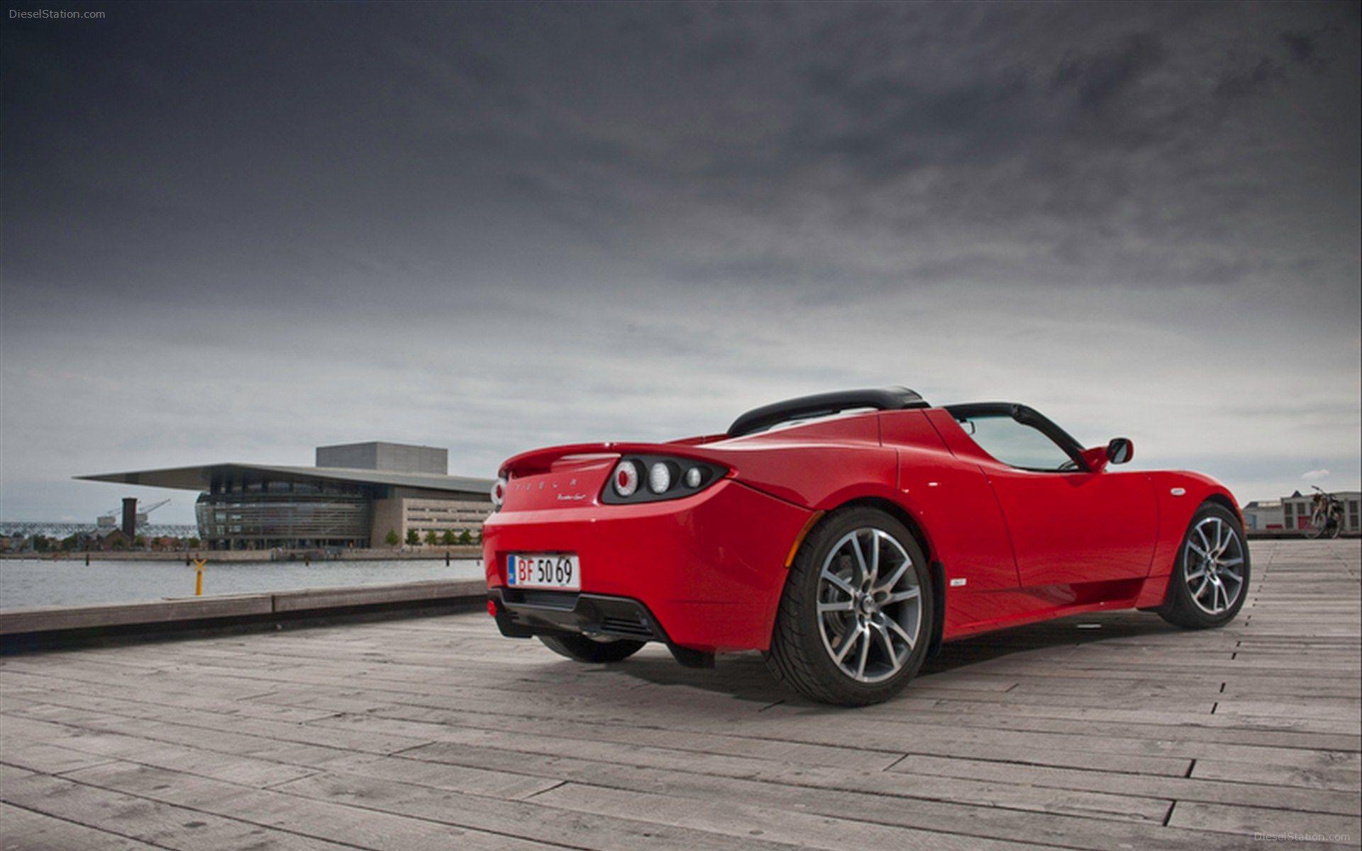 1920x1200 Tesla Roadster Wallpaper