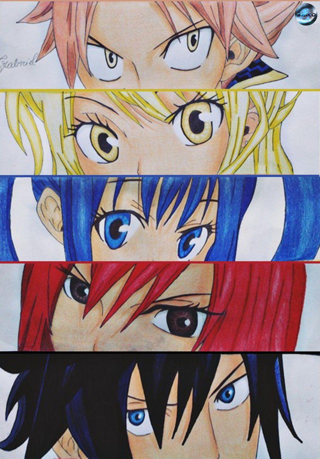1024x1468 Fairy Tail Natsu, Lucy, Wendy, Erza, Gray