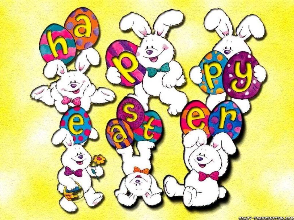 1024x768 Anime Manga Wallpaper: Easter Bunny Wallpaper
