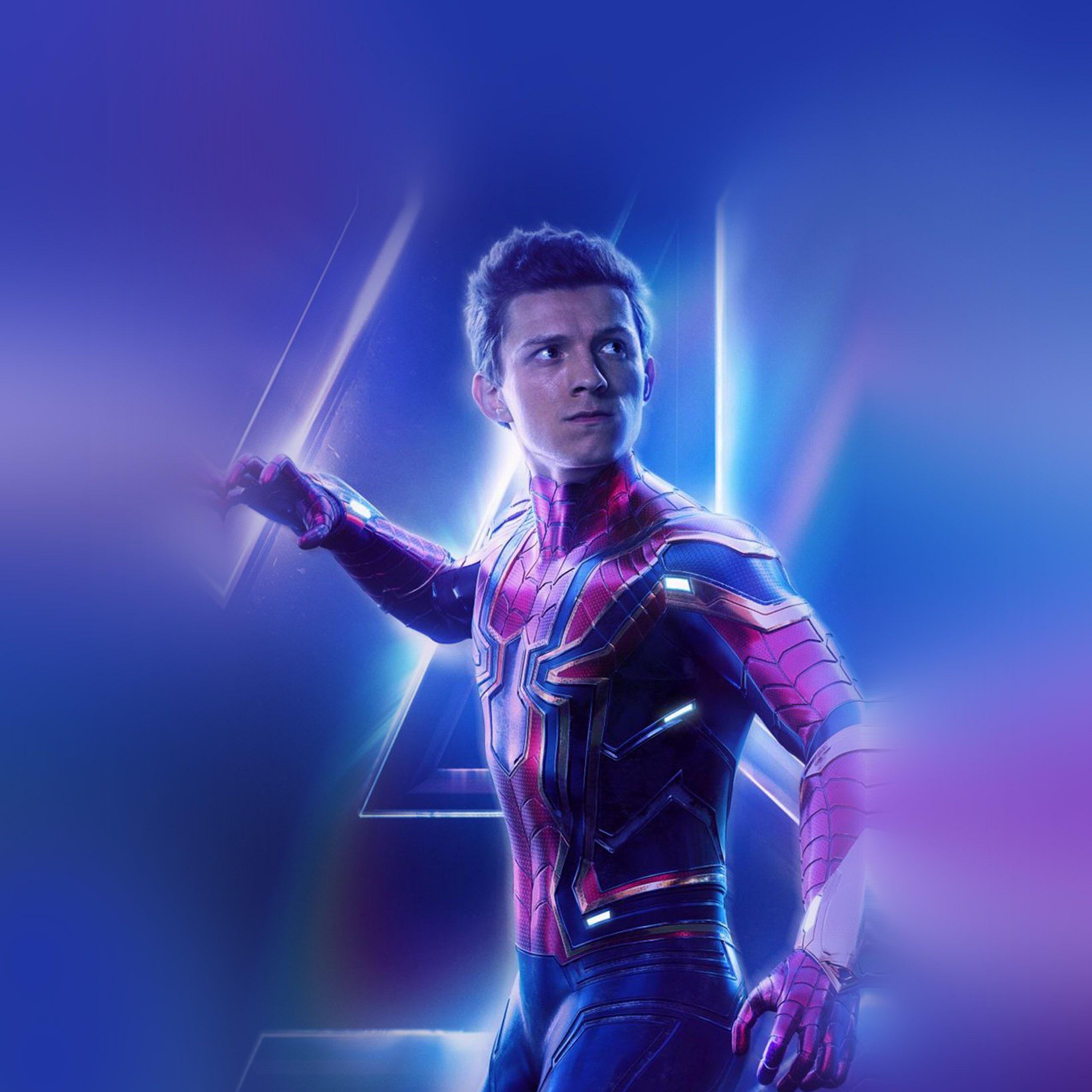 2732x2732 Spiderman Suit Avengers Infinitywar Marvel Hero Art Film