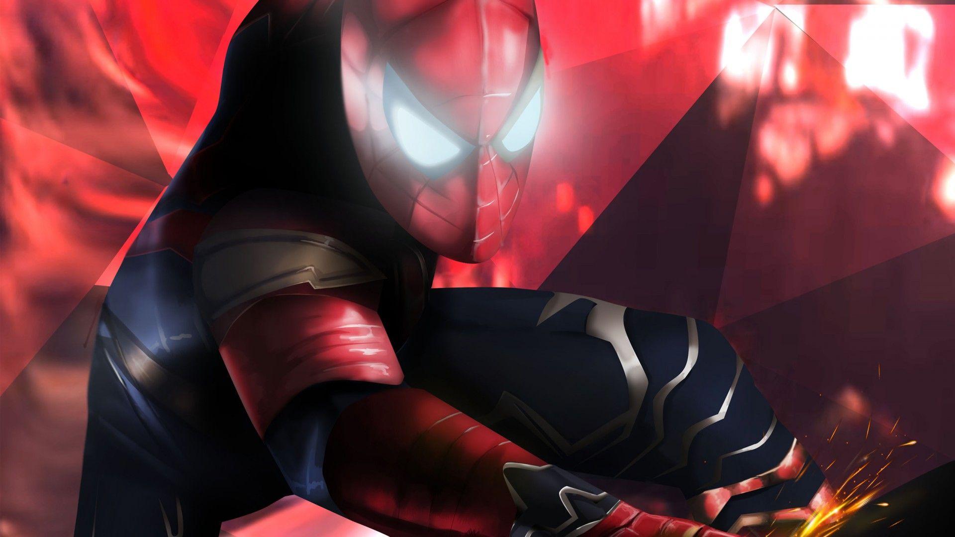 1920x1080 Spider Man Avengers Infinity War Wallpaper