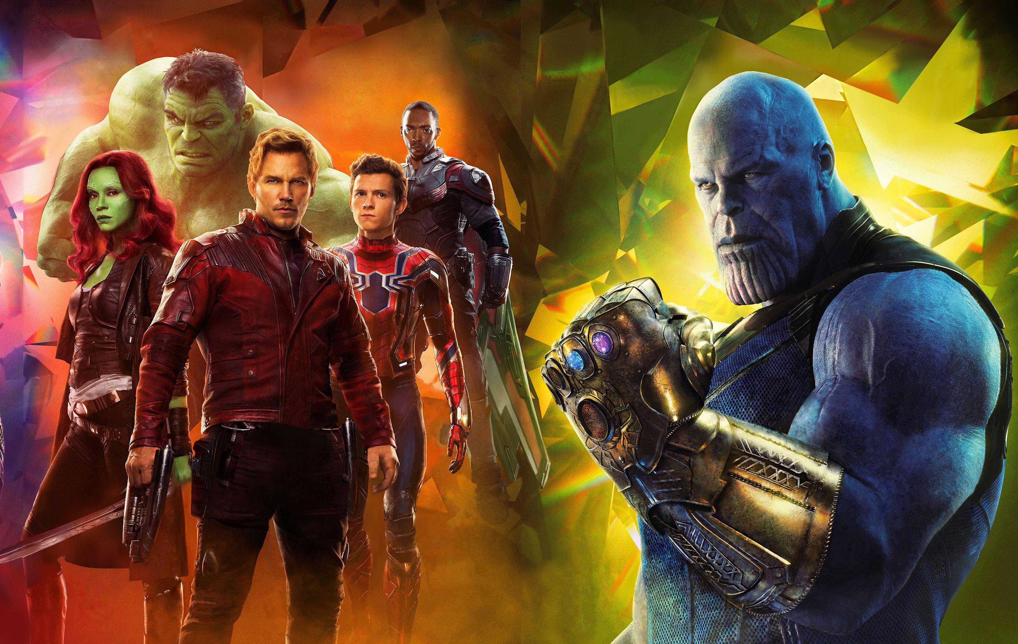 3500x2215 Spider Man, Star Lord, Avengers: Infinity War, Gamora