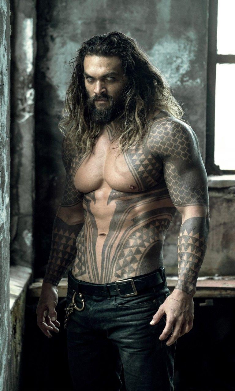 768x1280 Jason Momoa as Aquaman 4K Wallpaper