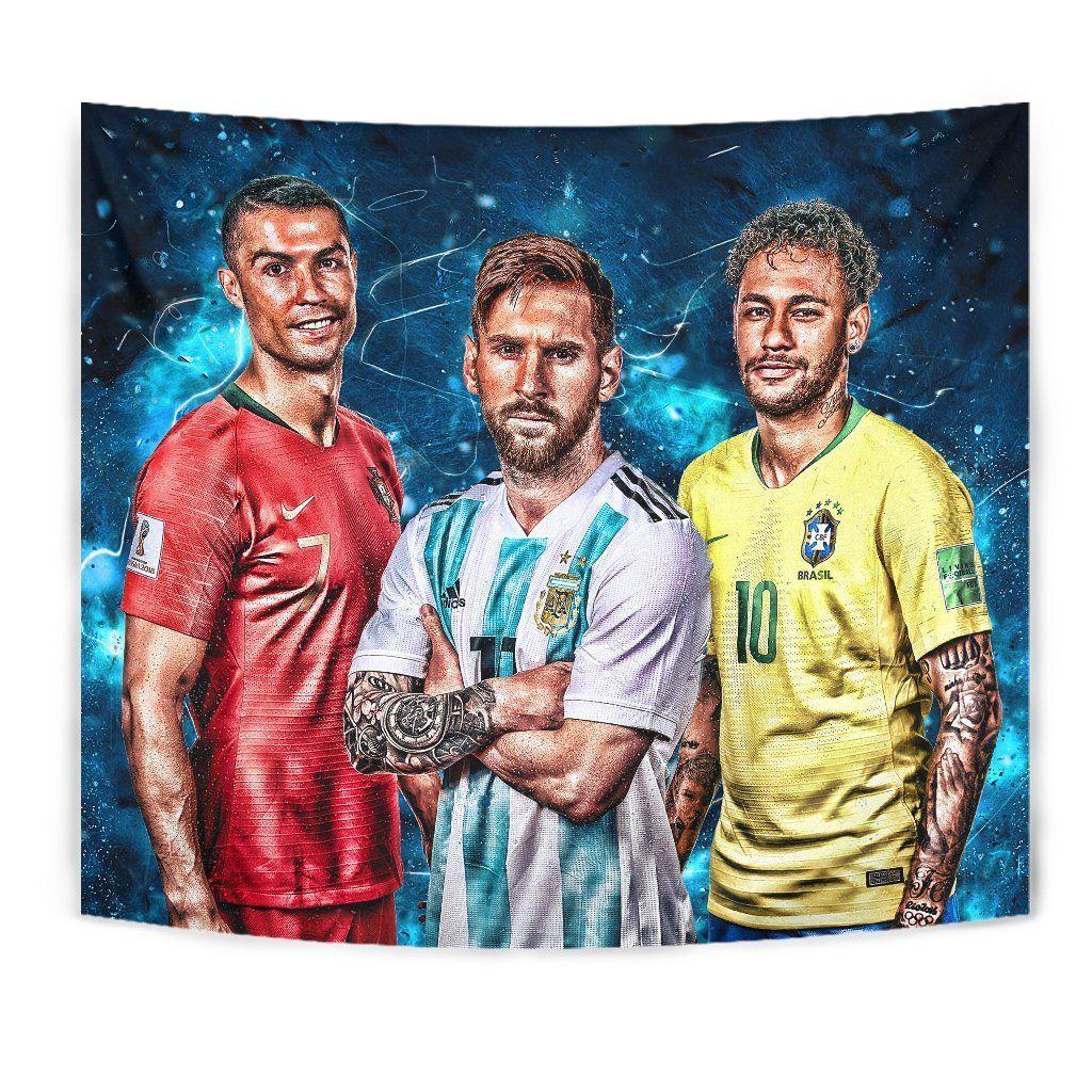 1024x1024 Messi Ronaldo Neymar Wallpaper 2020