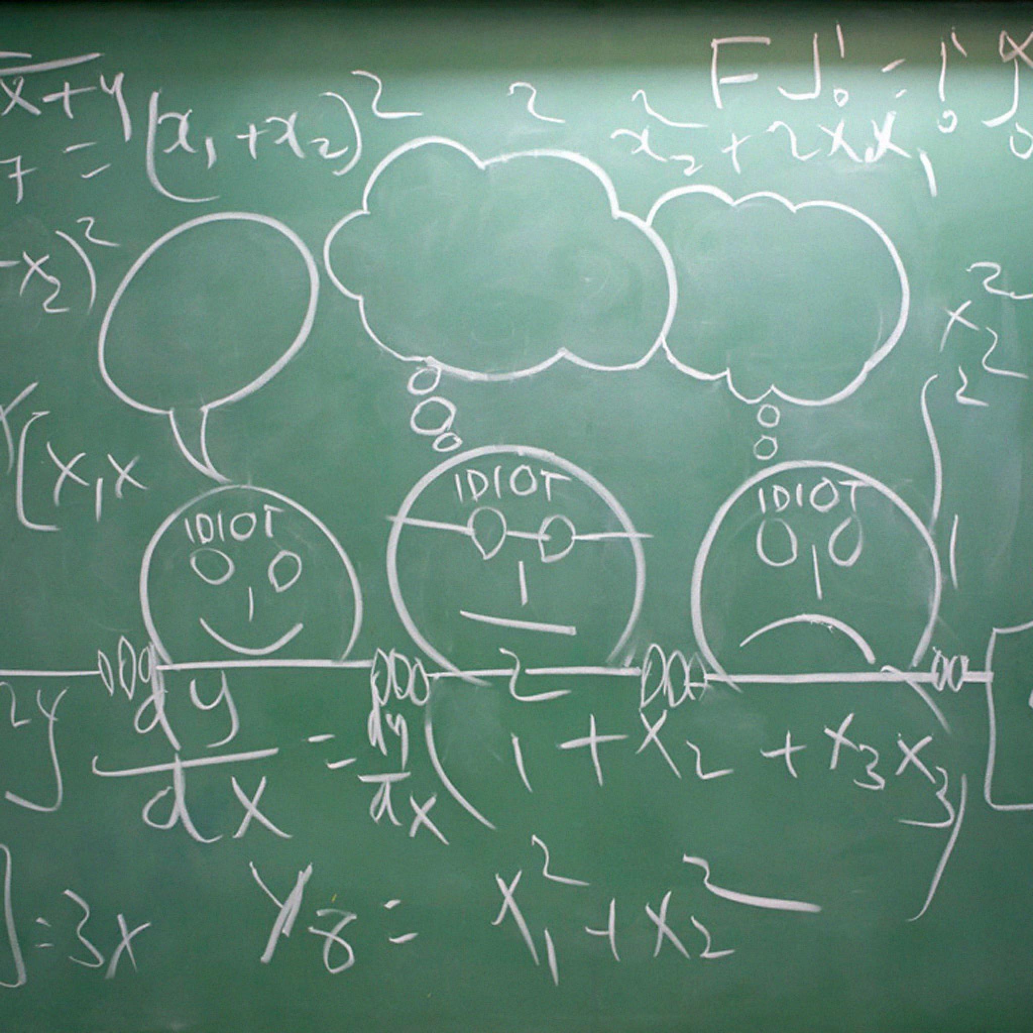 2048x2048 Fun Humor Idiots Funny Blackboard Boys IPhone HD Wallpaper Free