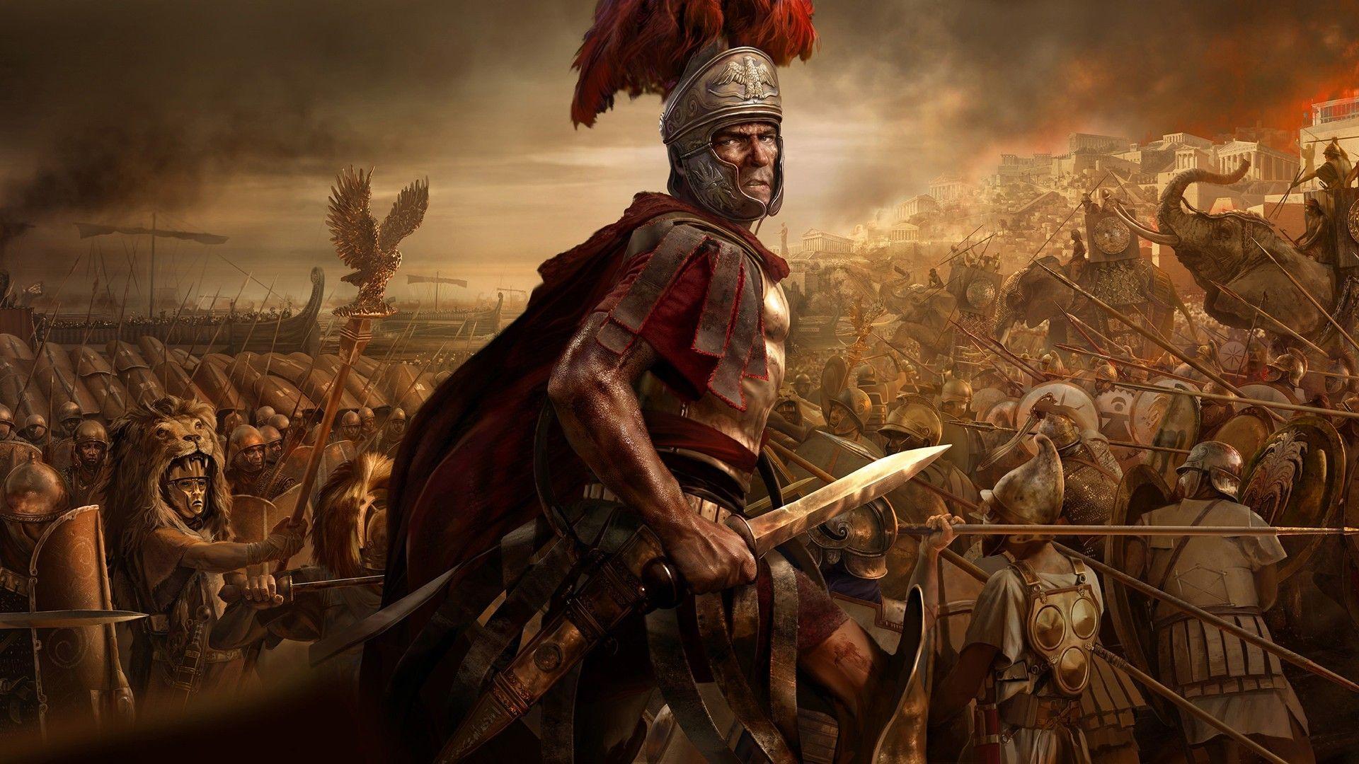 1920x1080 Roman Soldier Wallpaper