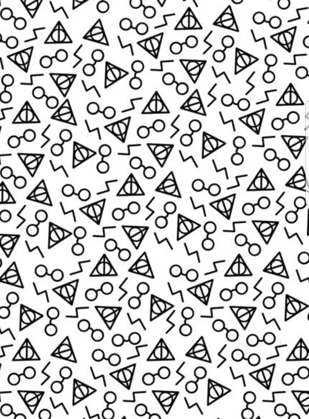 Harry Potter Pattern Wallpapers Top Free Harry Potter Pattern