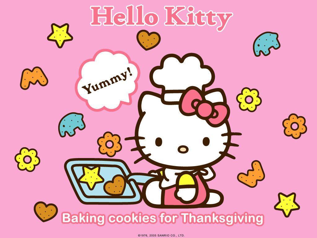 1024x768 Hello Kitty Kitty Wallpaper