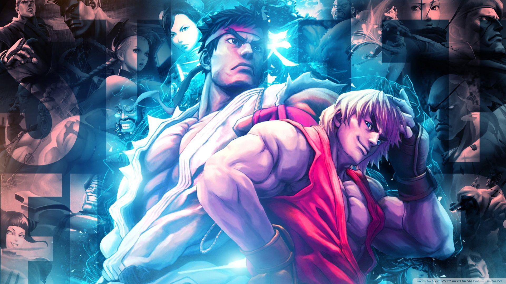 1920x1080 Ryu and Ken