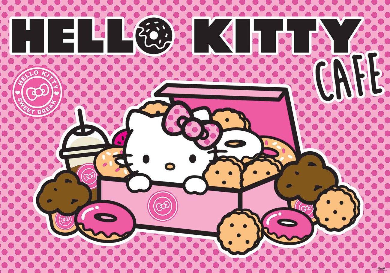 1300x913 Hello Kitty Wall Paper Mural