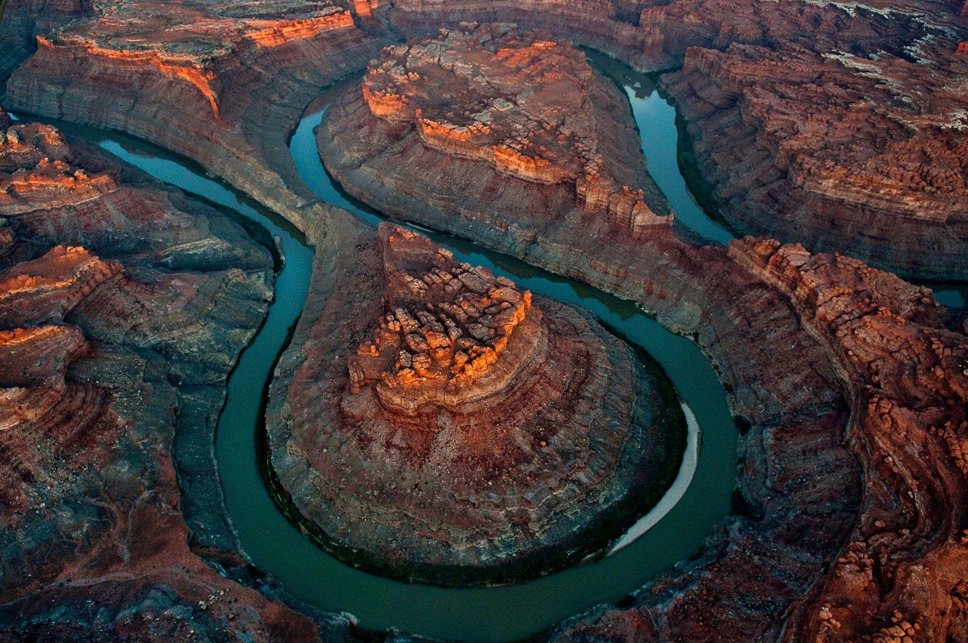 1920x1276 Aerial View of Colorado River HD Wallpaper