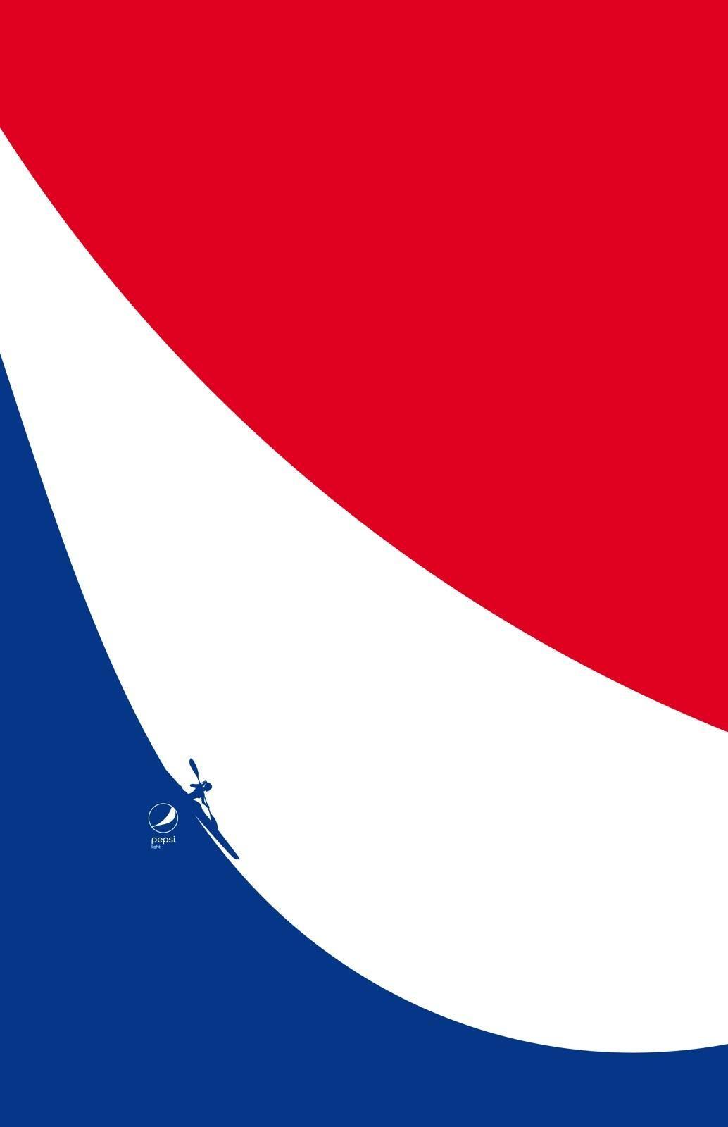 1034x1600 Abstract Pepsi logo ads use negative space to get sporty【2020