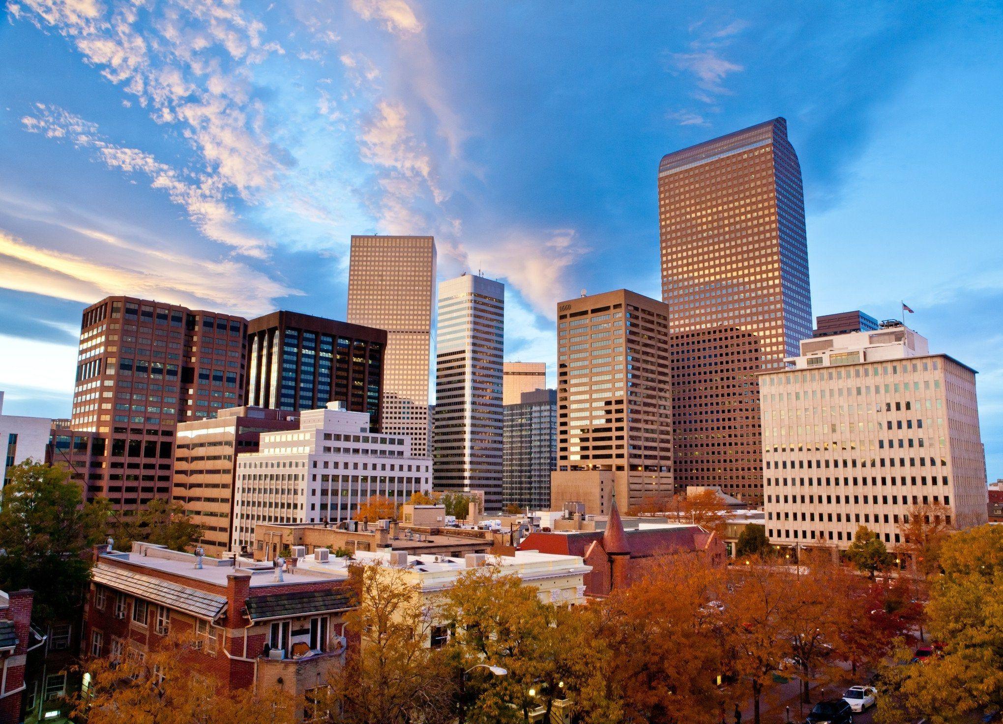 Denver Skyline Wallpapers - Top Free Denver Skyline Backgrounds