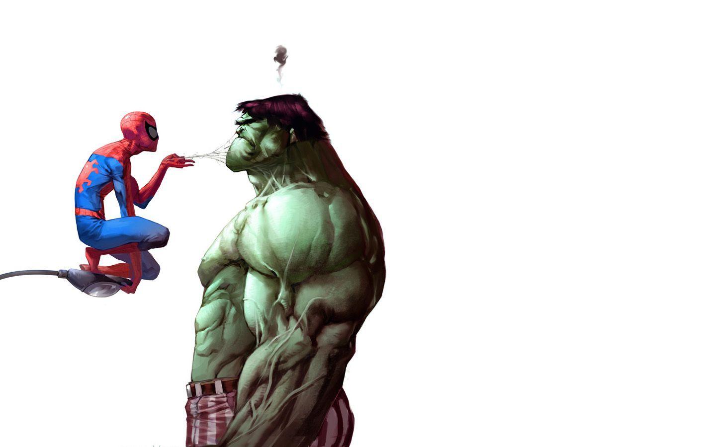 Hulk and Spiderman Wallpapers - Top Free Hulk and Spiderman Backgrounds -  WallpaperAccess