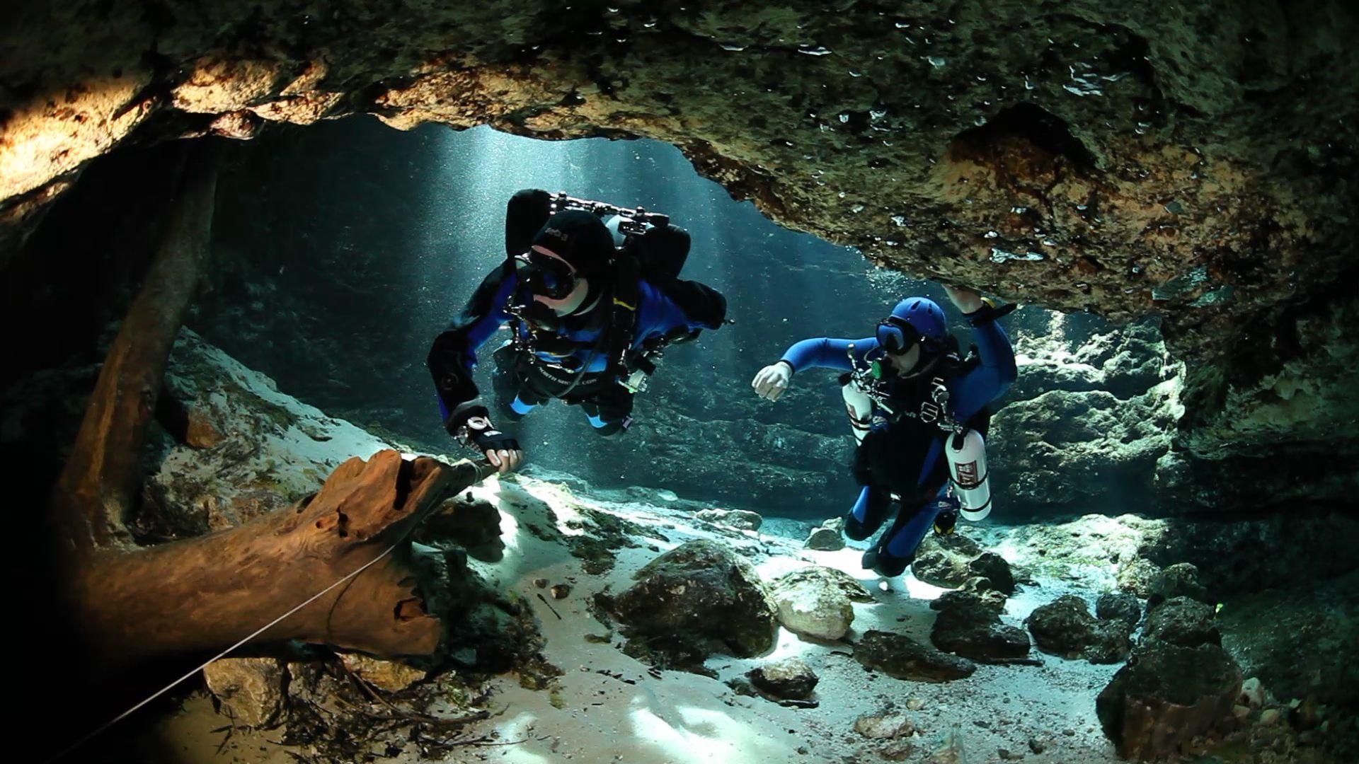 1920x1080 Cave Diving in Florida • Scuba Diver Life