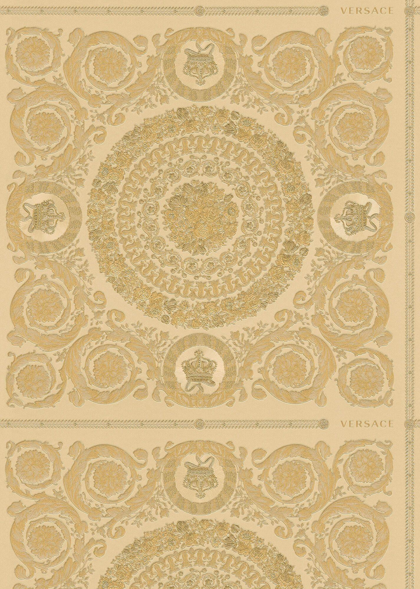1425x2000 Versace Gold Heritage Print Wallpaper Collection. Online