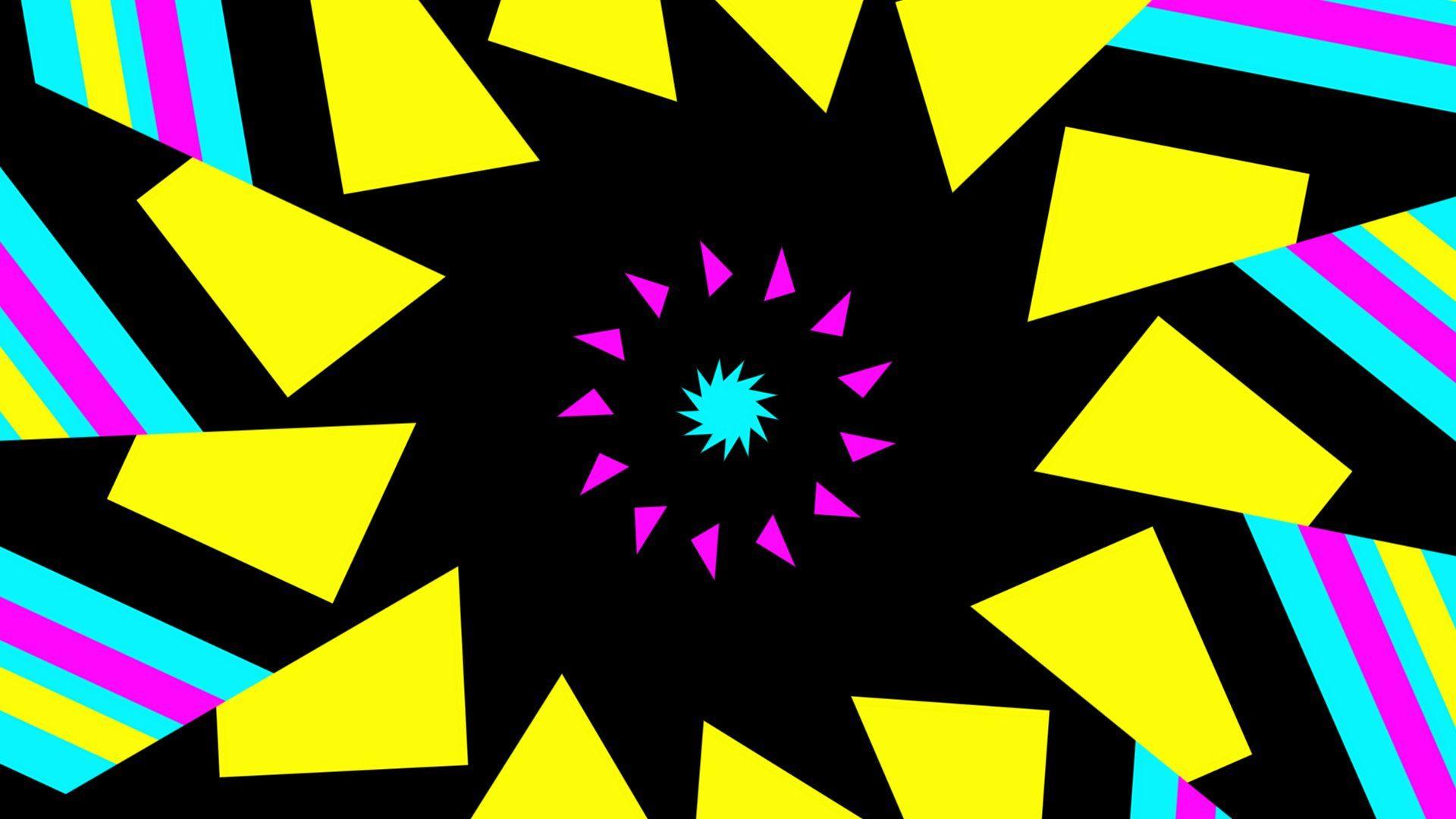 1920x1080 Geometric abstract shapes HD Wallpaper. Background Image