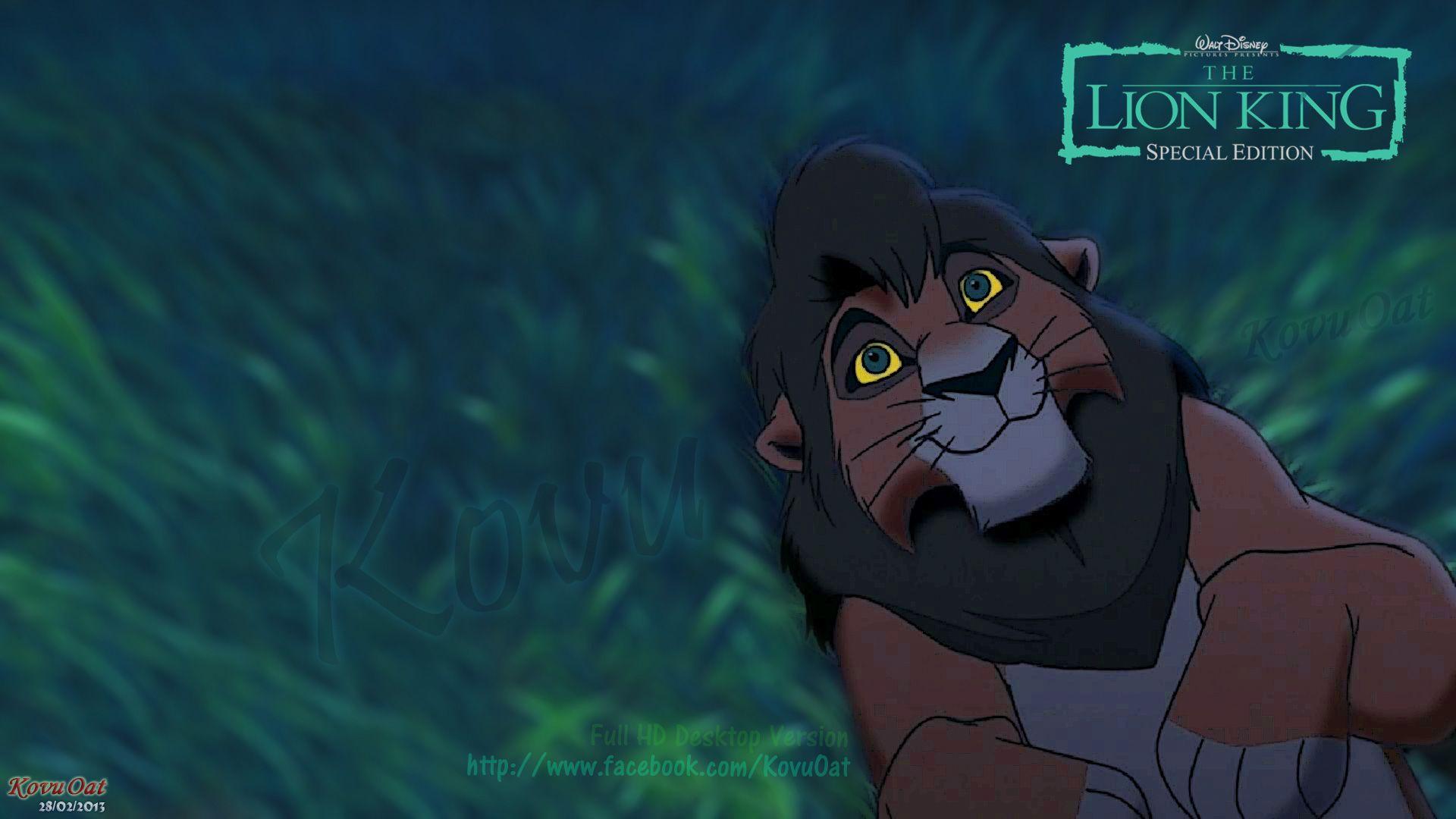 1920x1080 Lion King Kovu Desktop Wallpaper Background Full HD