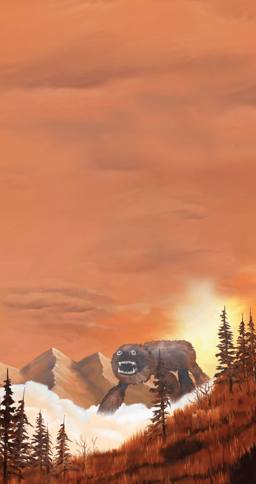 852x1608 Weezer iPhone wallpaper. Blue, Pinkerton, Green and Red