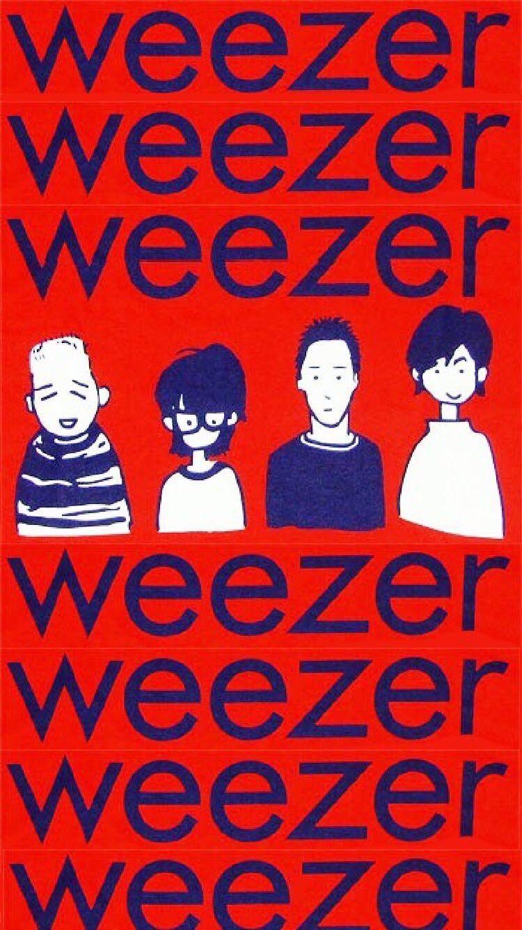 750x1334 Free download Heres a Weezer iPhone background I made weezer