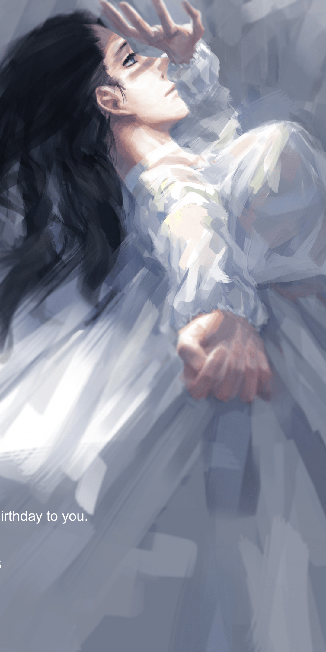 1080x2160 Download 1080x2160 One Piece, Nico Robin, Painting, Black Hair