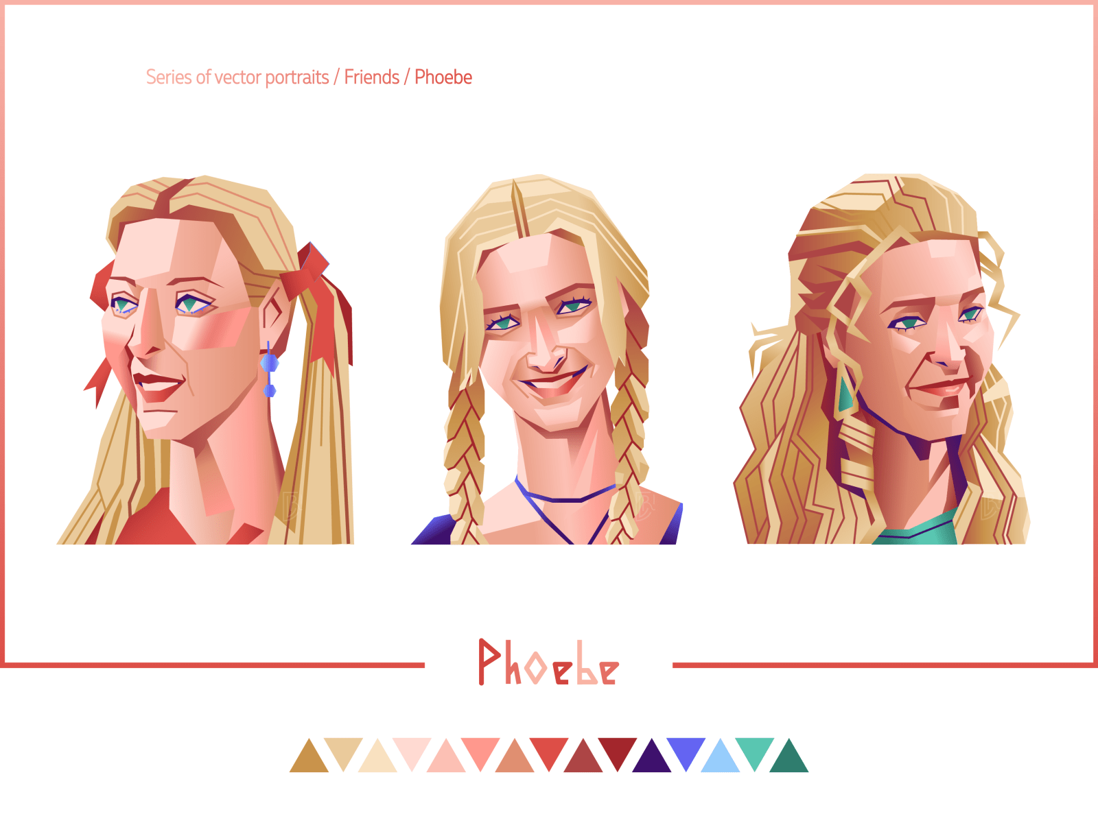 1600x1200 Friends. Phoebe by D_V_R on Dribbble