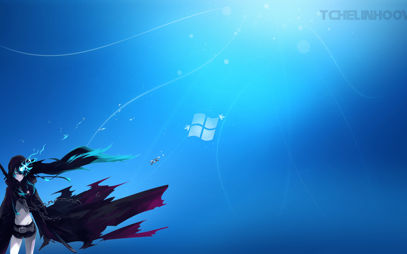 1680x1050 Free download wallpaper windows 7 anime by tchelinhoow manga anime