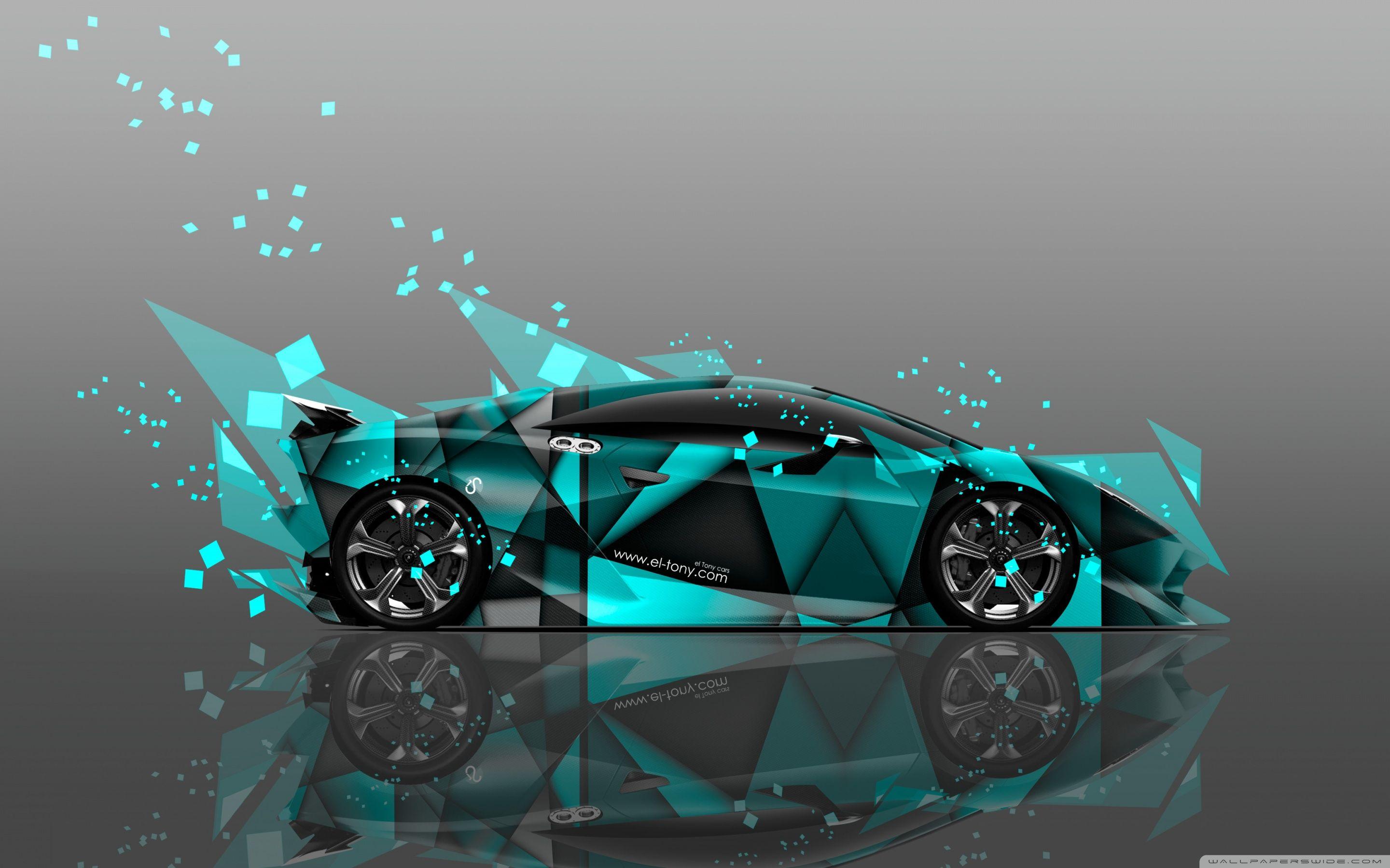 2880x1800 Lamborghini Sesto Elemento Abstract Aerography Car design