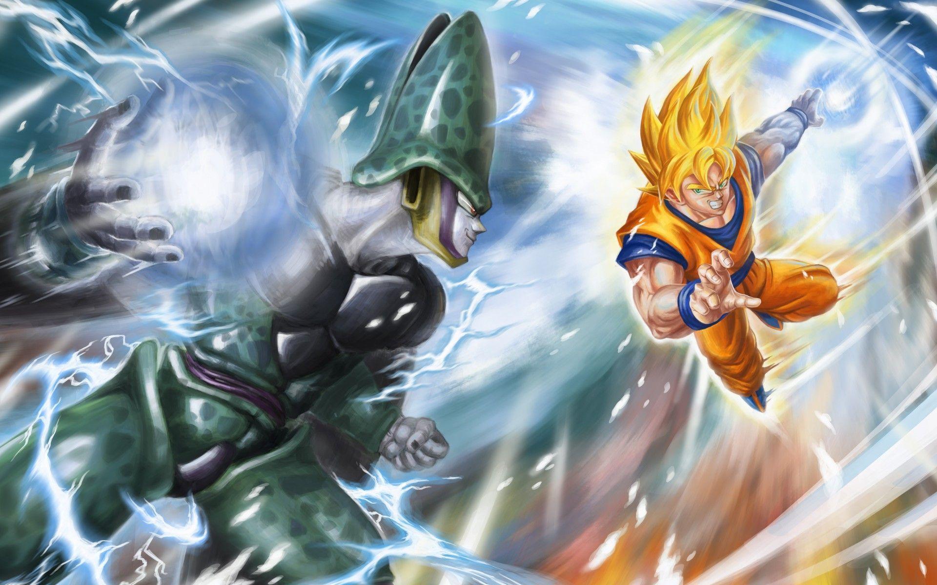 1920x1200 DBZ Background. Epic DBZ Wallpaper