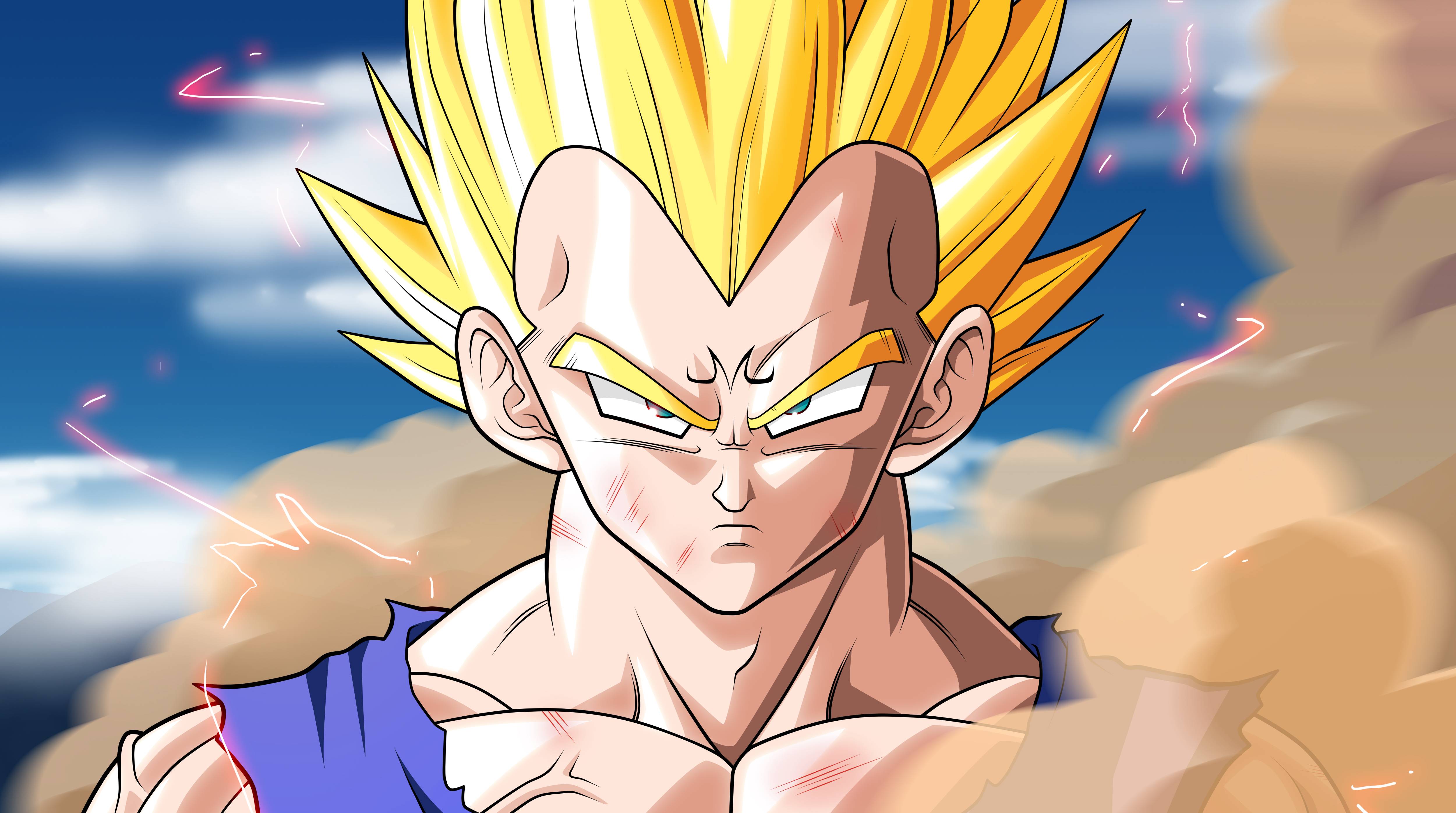 5000x2792 Dragon Ball Z Wallpaper Vegeta