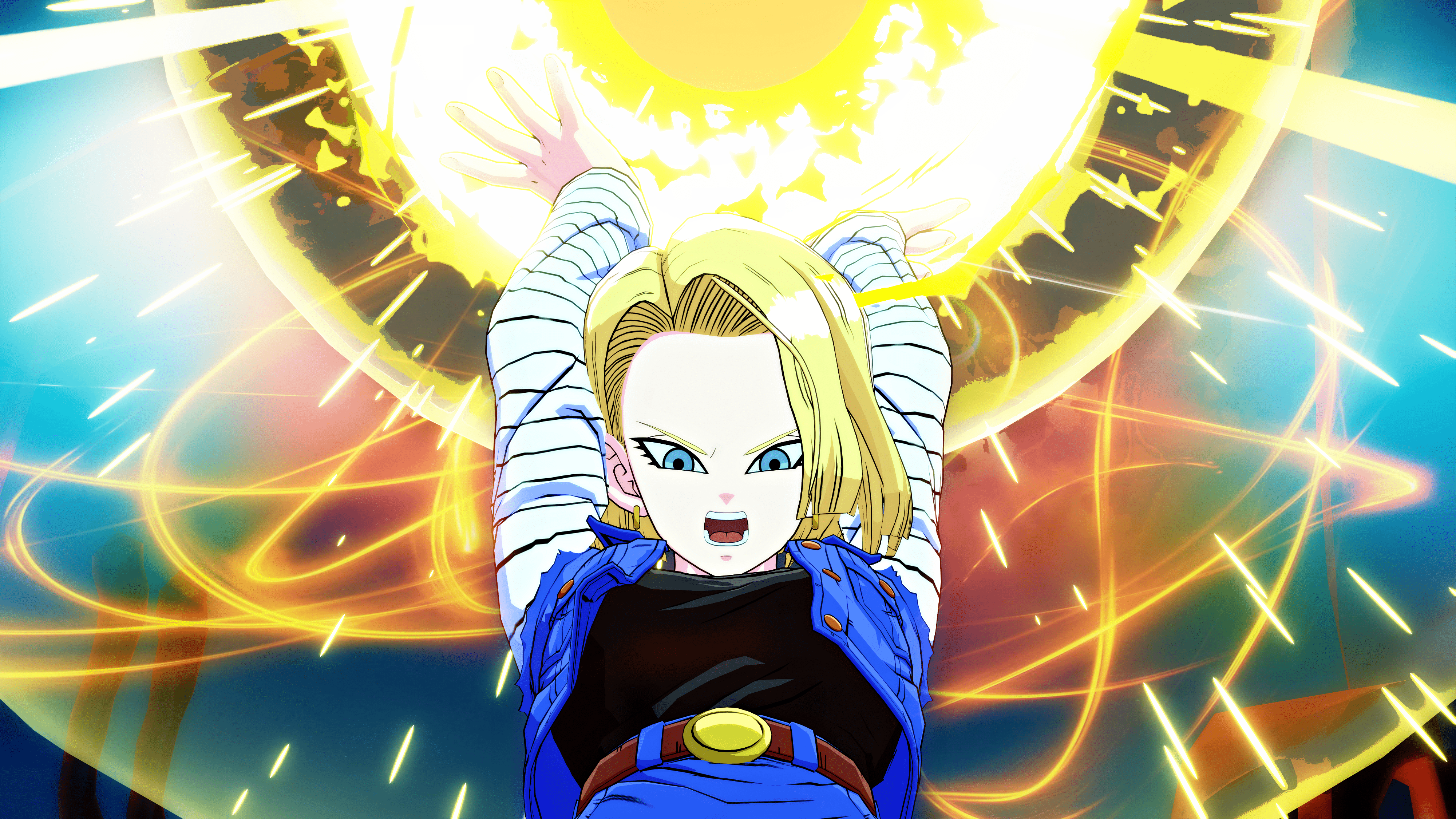 4000x2250 Android 18 4K Wallpaper