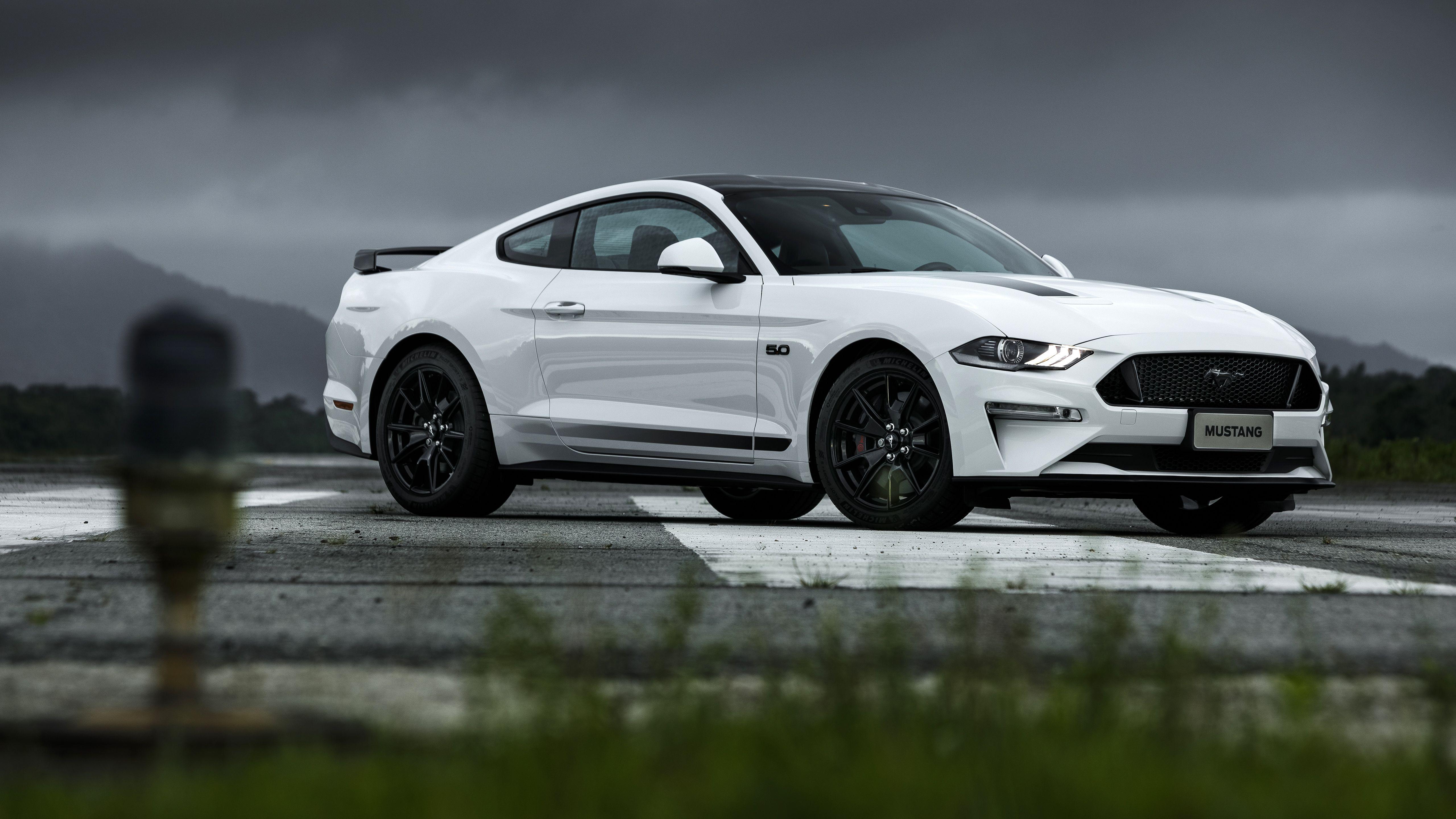 5120x2880 Ford Mustang GT Black Shadow 2019 4K 5K 2 Wallpaper. HD Car Wallpaper