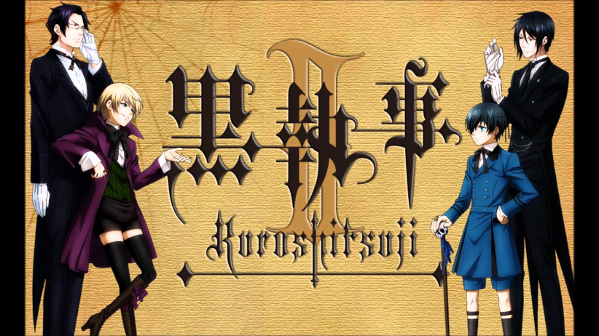 1920x1080 Kuroshitsuji II OP Shiver (Full female version)