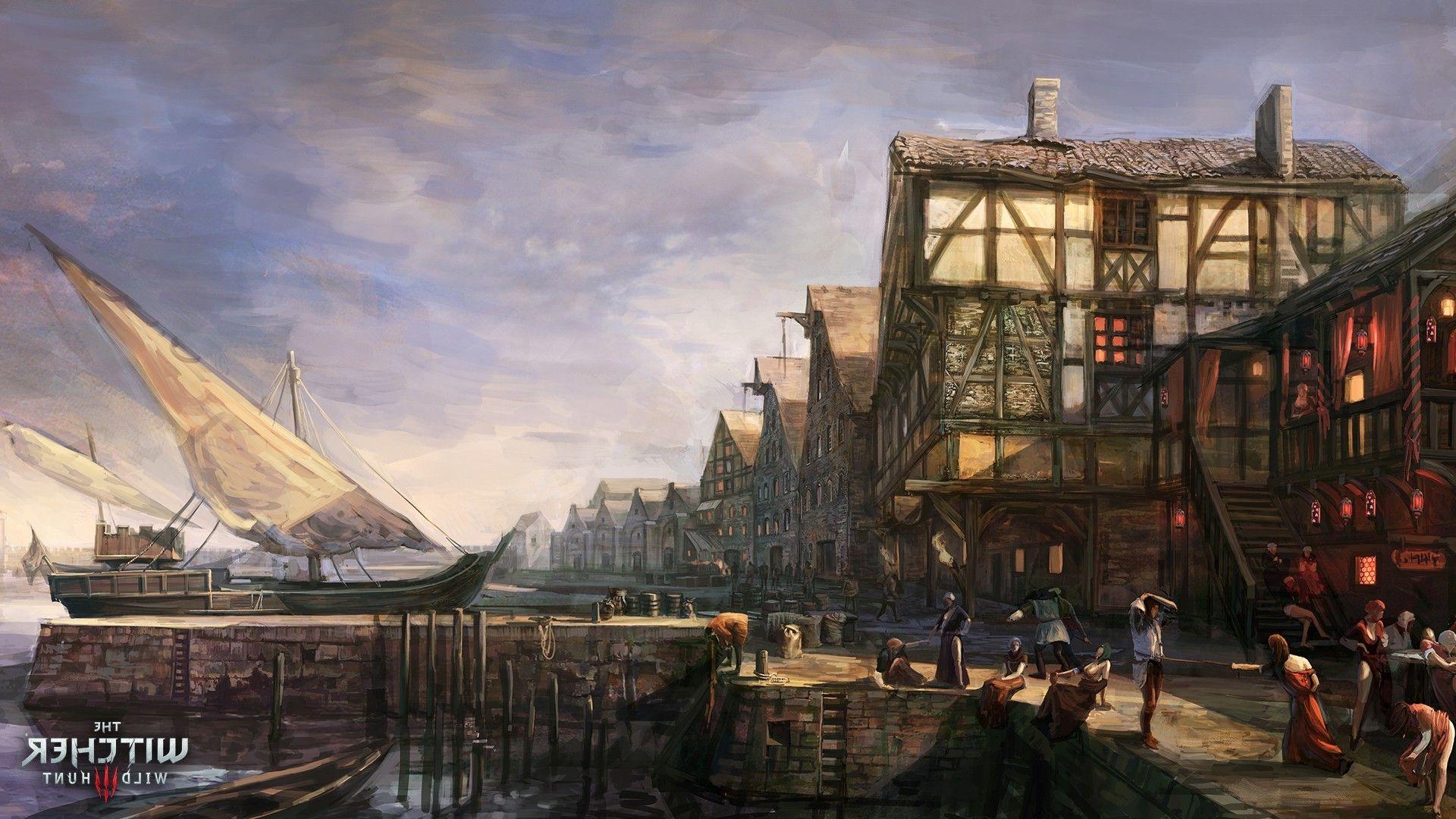 1920x1080 The Witcher 3: Wild Hunt, City Wallpaper HD / Desktop and Mobile