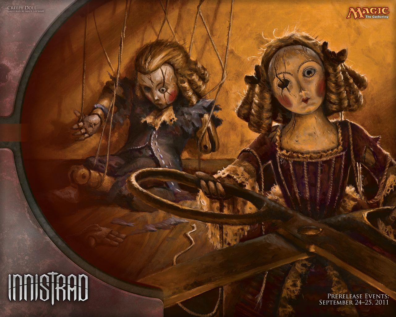 1280x1024 Wallpaper of the Week: Creepy Doll. MAGIC: THE GATHERING