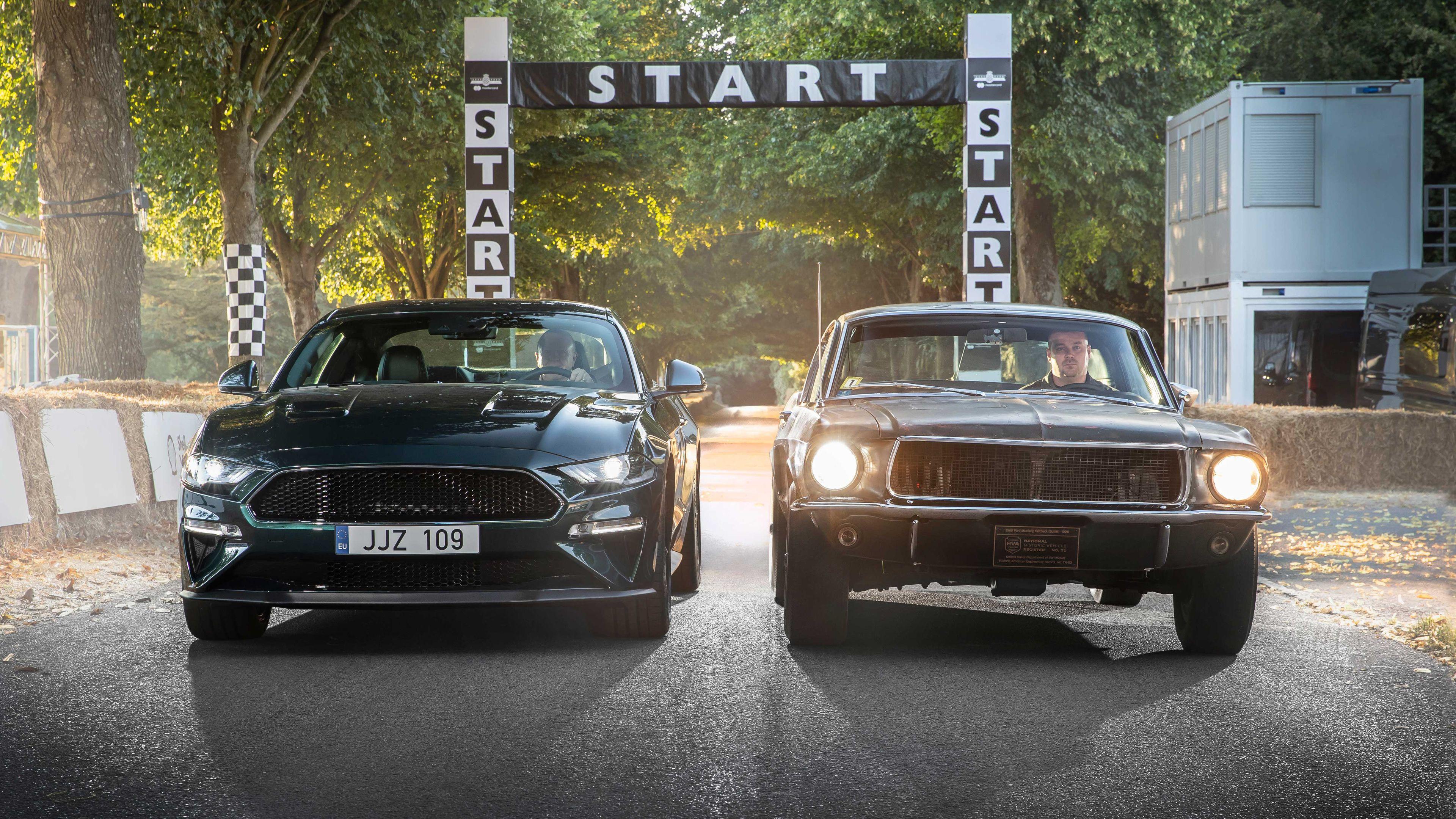3840x2160 Wallpaper 4k Ford Mustang Bullitt And GT Fastback 2018 cars