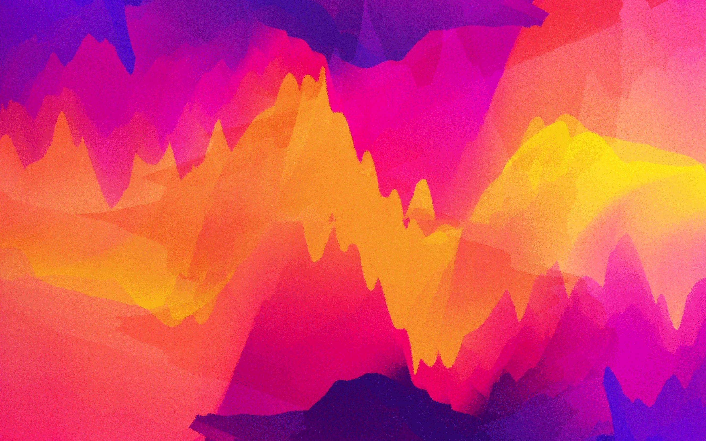2880x1800 Vector Abstract Graphics Colorful Fire Macbook Pro Retina