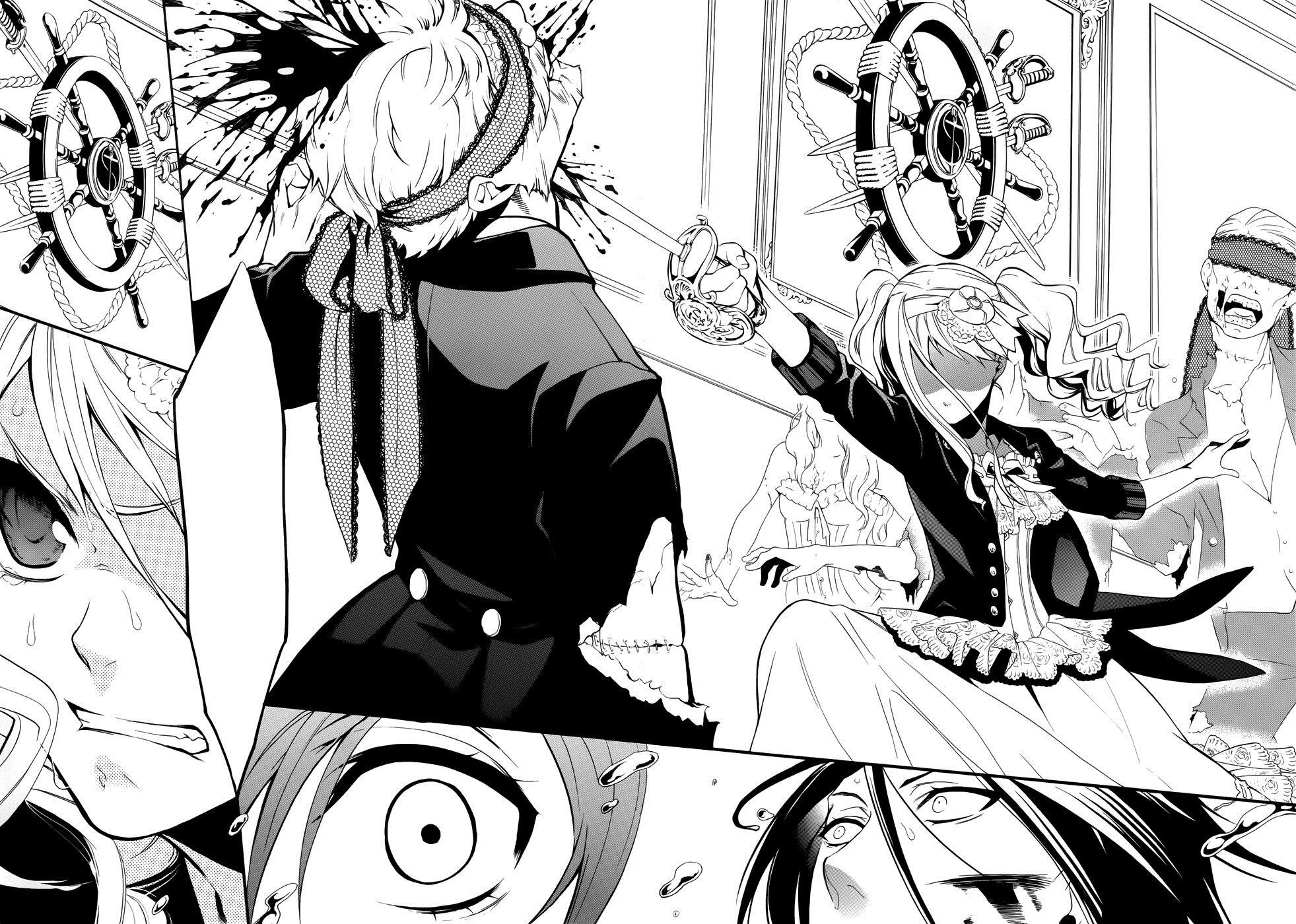 1963x1400 Kuroshitsuji The Black Butler wallpaperx1400