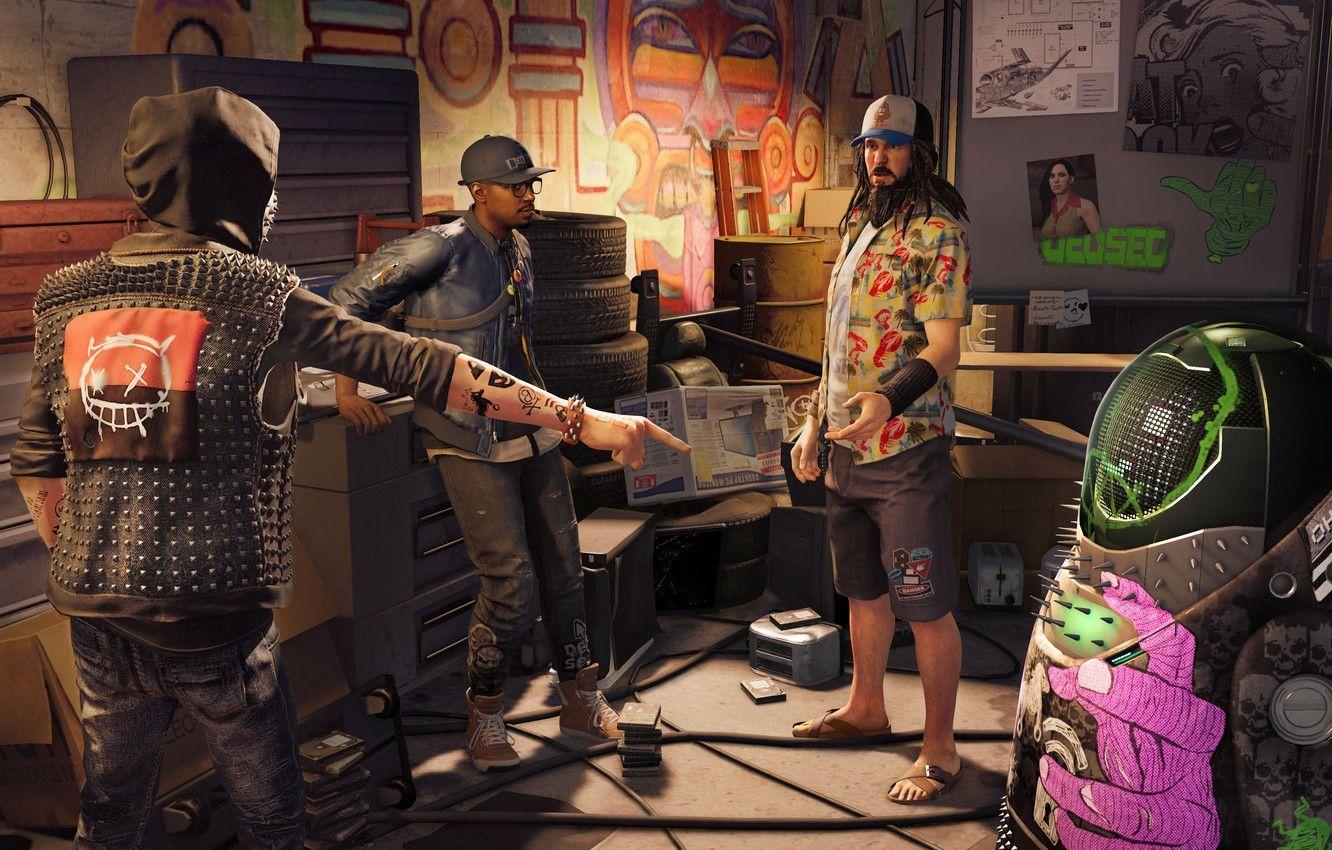 1332x850 Wallpaper Ubisoft, San Francisco, Game, T Bone, Marcus Holloway