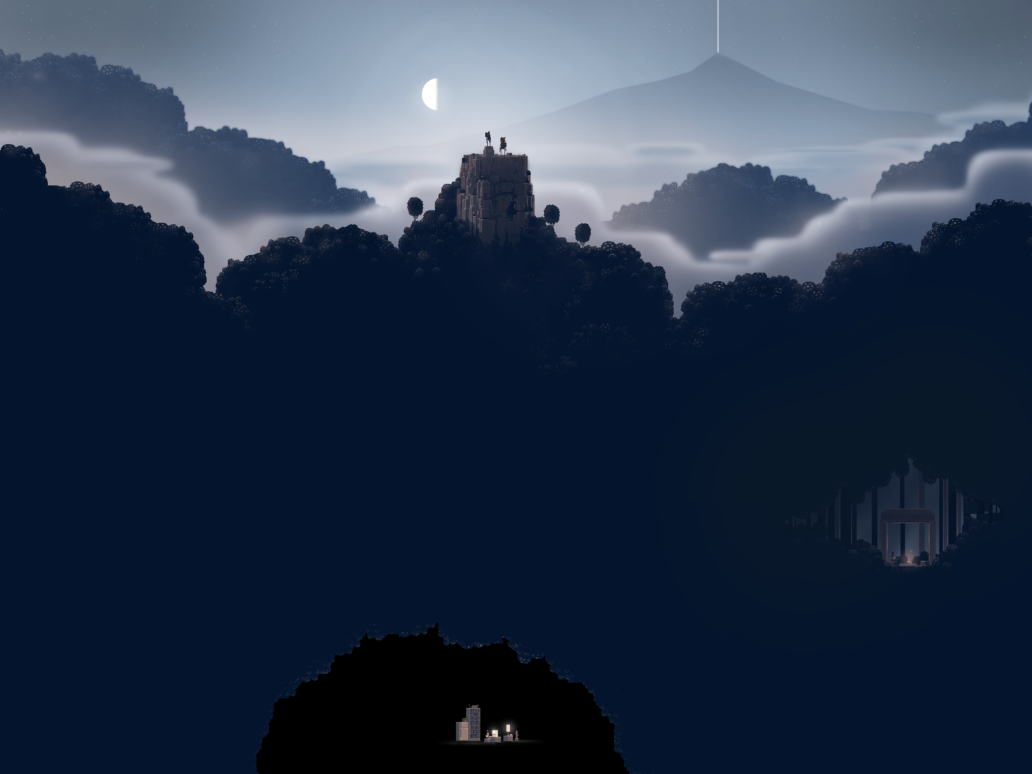 2048x1536 Sword and Sorcery sights and sounds with some modern spice. Pixel art, Pixel art games, Aesthetic wallpaper