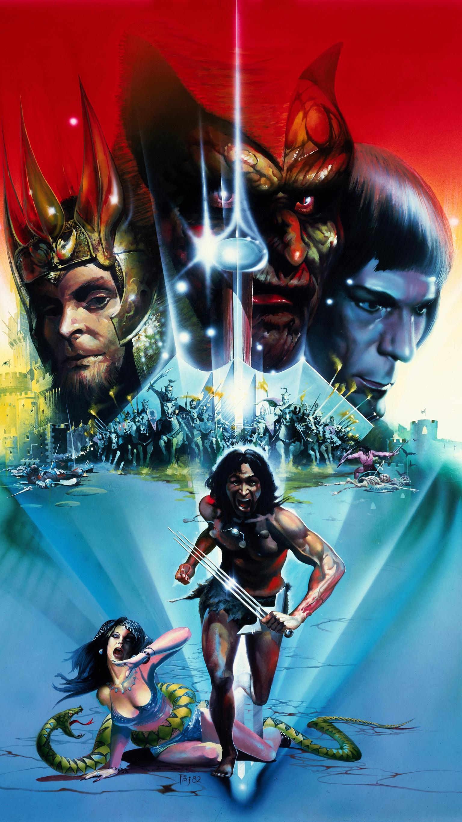1536x2732 The Sword and the Sorcerer (1982) Phone Wallpaper