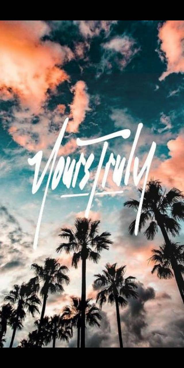 640x1280 Yours Truly wallpaper